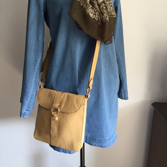 Cole Haan Handbags - Cole Haan Crossbody Pebbled Leather Handbag